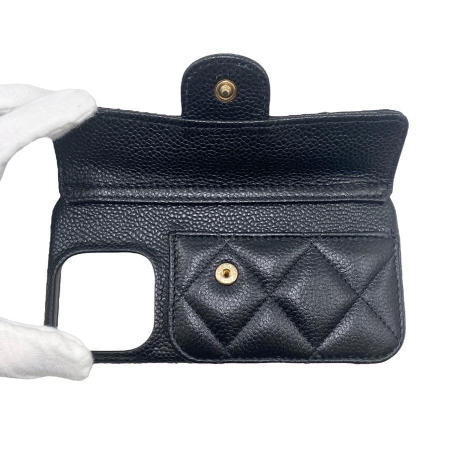 CHANEL（シャネル） iPhone15Pro チェーンケース AP3865 マトラッセ