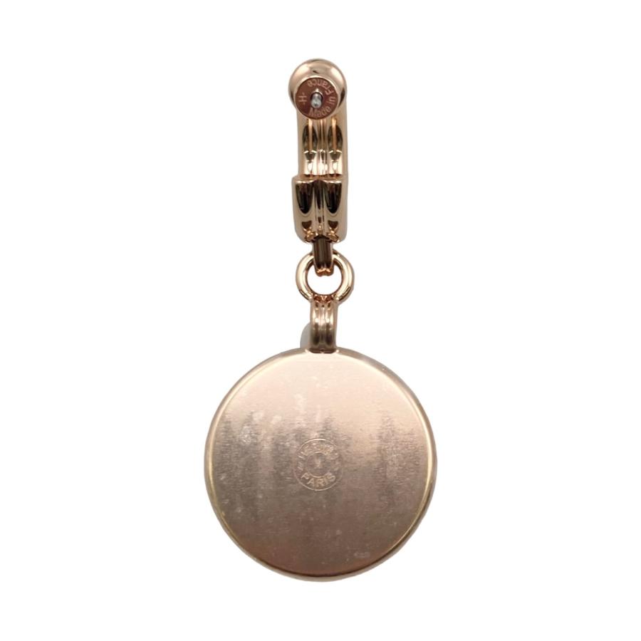 HERMES（エルメス） ピアス ブラゾン H454419FOJ3 Hロゴ フォーブル