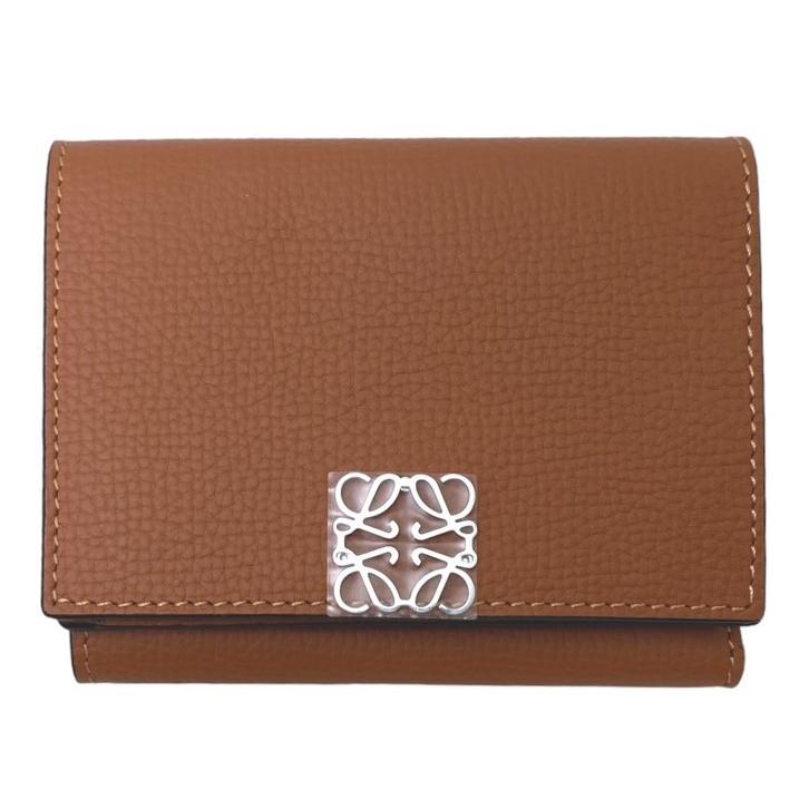 LOEWE（ロエベ） 折財布 財布 アナグラム トライフォールドウォレット