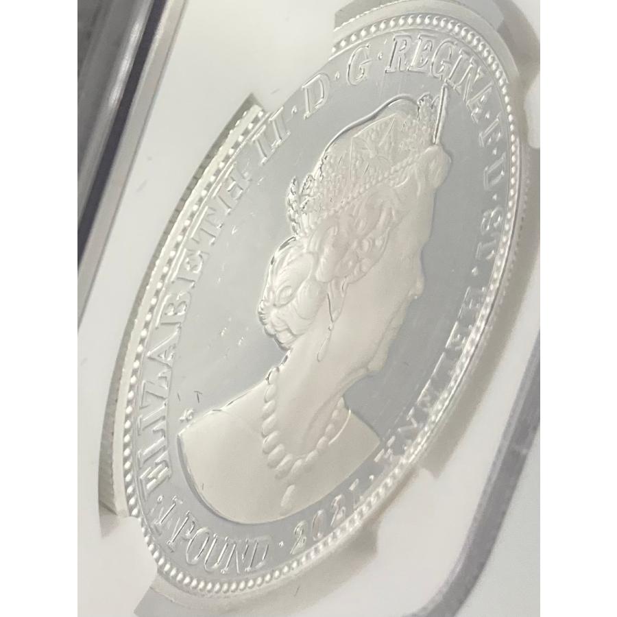 2021年 イギリス スリーグレイセス セントヘレナ 1ポンド 1oz 銀貨