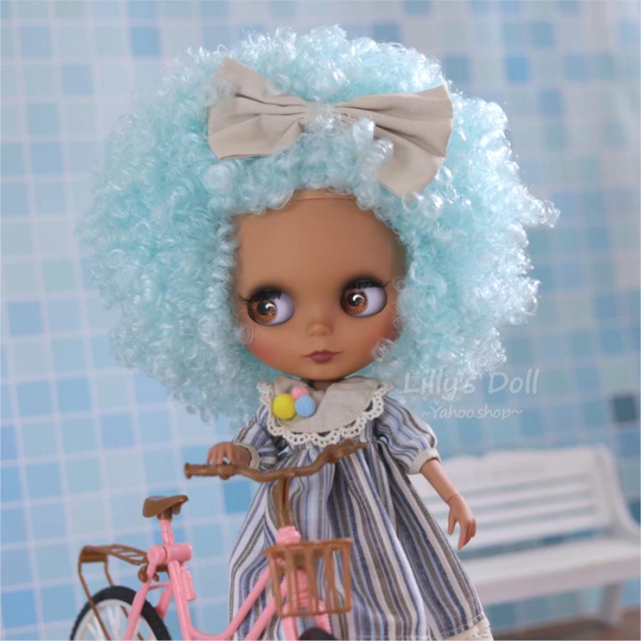 アイシードール アフロ おもちゃ 着せ替え 人形 カスタムドール 可動