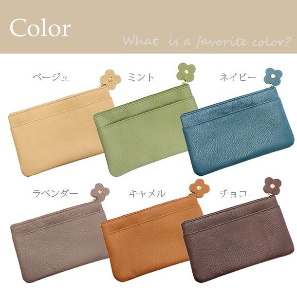 LIME made in japan マルチポーチ レザー 革 ポーチ パスポート 通帳