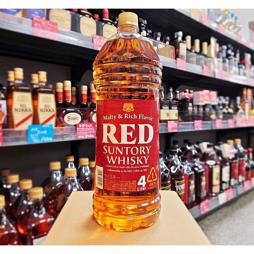 サントリーウイスキー レッド サントリー 39° 4L : リカーショップ