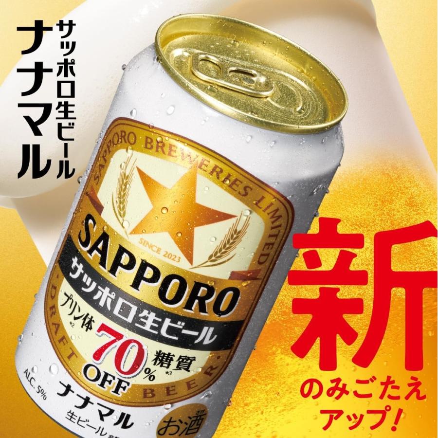 サッポロ（SAPPORO） あすつく 送料無料 生ビール ナナマル 500ml×1
