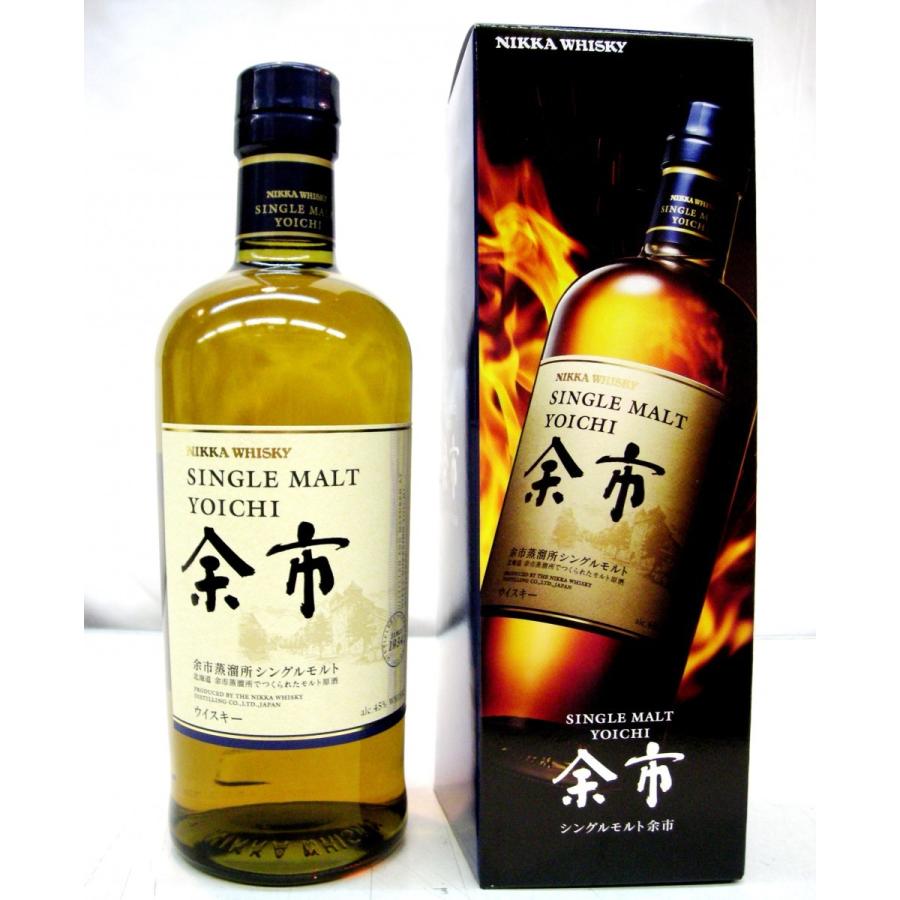 アサヒ（asahi） ニッカ シングルモルト 余市 カートン入り 700ml