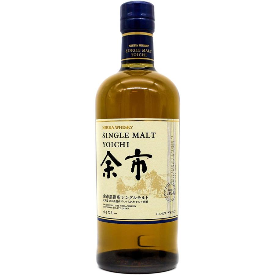 アサヒ（asahi） ニッカ シングルモルト 余市 カートン入り 700ml