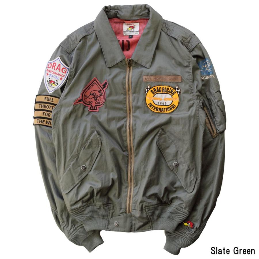 CLAY SMITH WOLFMAN MA-1 ブルゾン CSY-1702 ｜クレイスミス