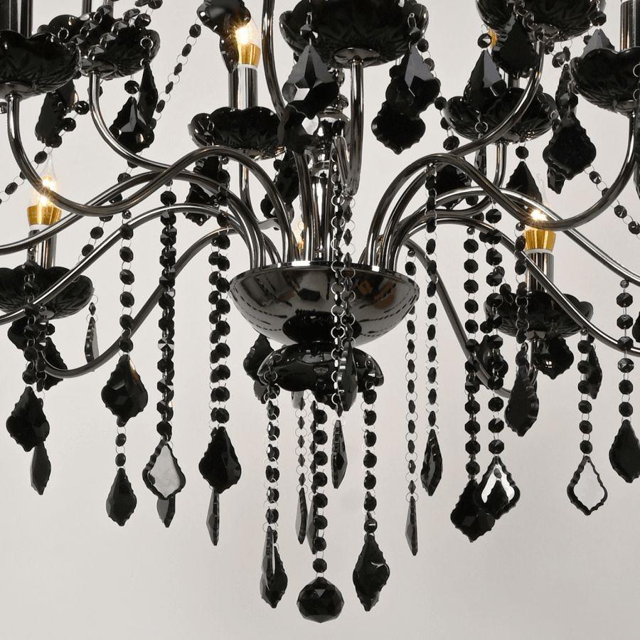 6/15まで値下げ】スペインハンドメイド/クリスタルドロップ3灯