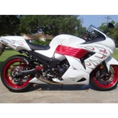 VOODOO ショーティ スリップオン・マフラー ポリッシュ ZX1400 Ninja