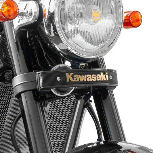 Z900RS ステムエンブレム＆マウントステーセット（ゴールド/ブラック