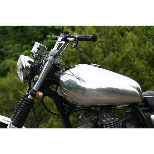BIGCEDAR（ビッグシーダー） SR400/500 XTアルミタンク 仕様 バフ無し