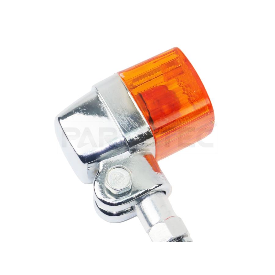 角型 ヨーロピアン メッキ クリスタル ウインカー 4個セット ハロゲン