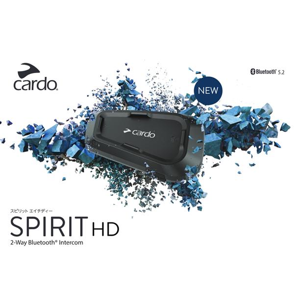 cardo（カルド） SPRT0002 SPIRIT HD シングル バイク用インカム 日本
