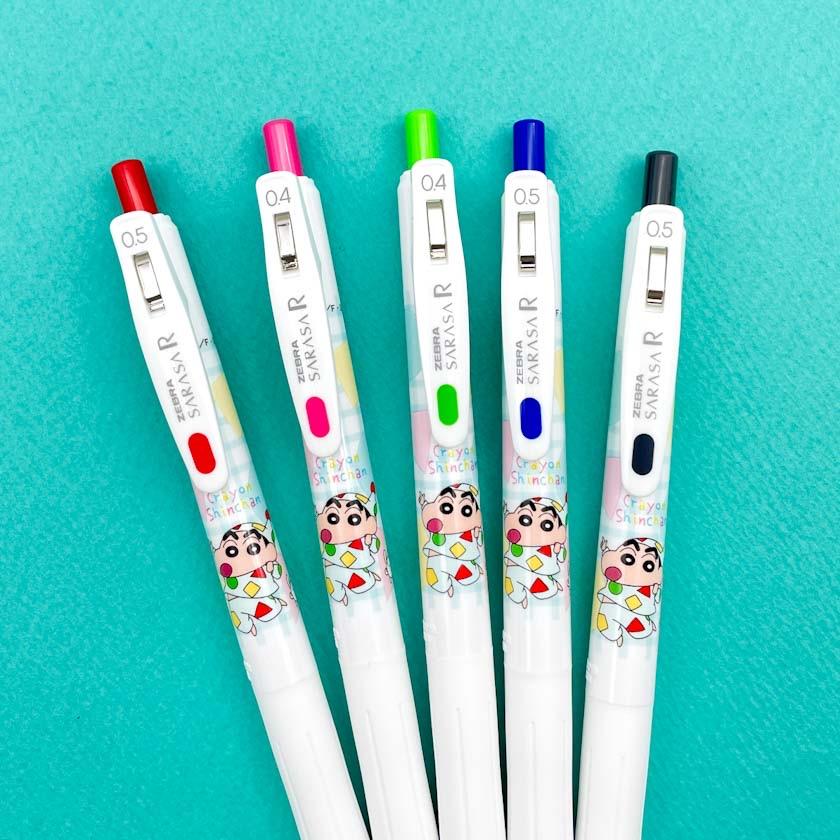サラサ ボールペン サラサR 5本セット クレヨンしんちゃん しんちゃん