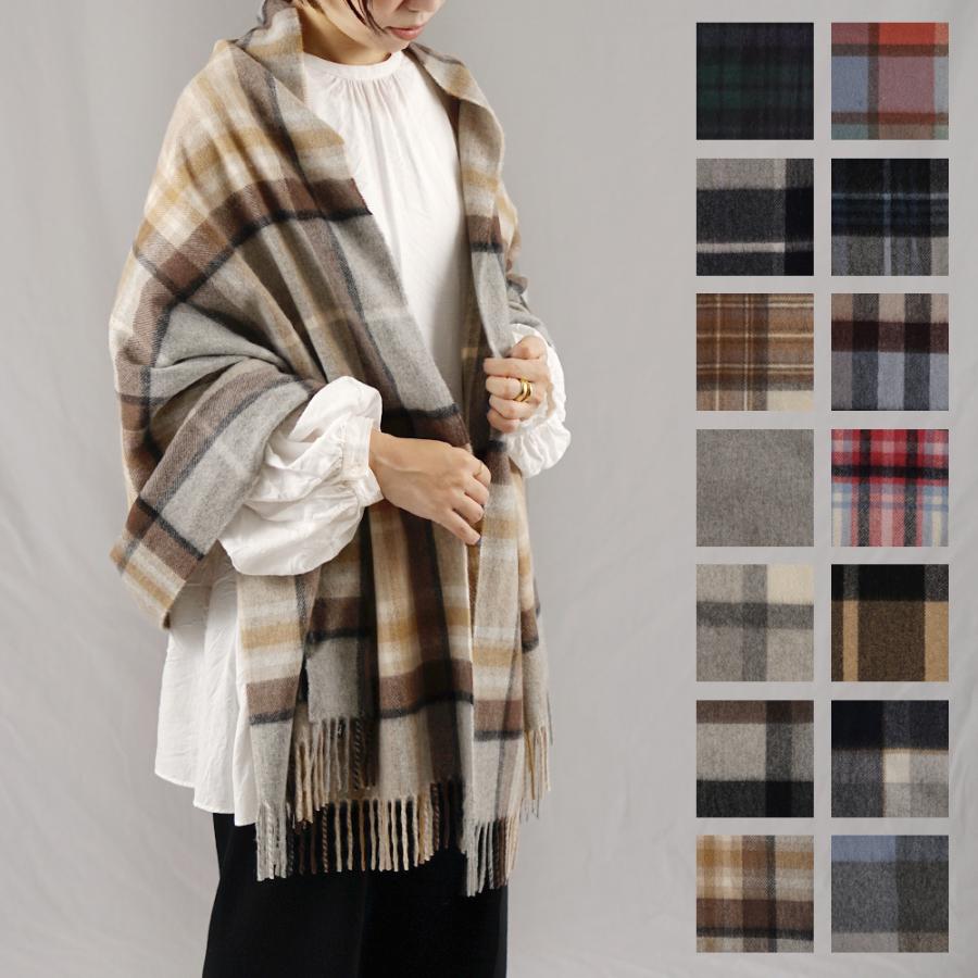 Joshua Ellis（ジョシュアエリス） カシミヤ ストール マフラー