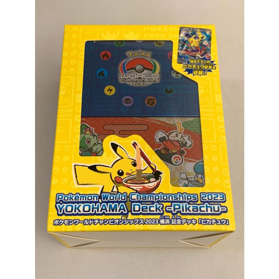 TAG10 ピカチュウex WCS23 横浜記念デッキ プロモ PSA10】ピカチュウex