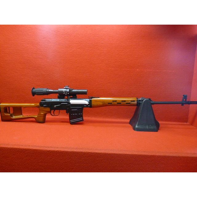 2/11(水)5％OFFクーポン】WE ガスブローバックライフル SVD ドラグノフ