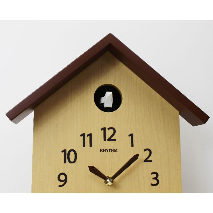 12644 リズム(RHYTHM) 鳩時計 ふいご式 カッコースタイル