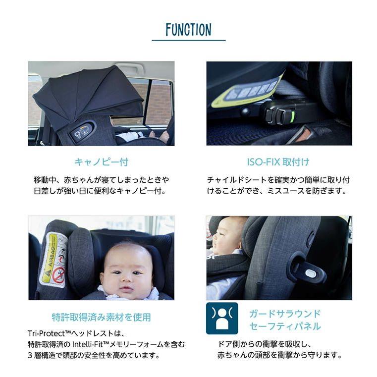 joie ジョイー アイアーク360° チャイルドシート ECE R129適合 isofix