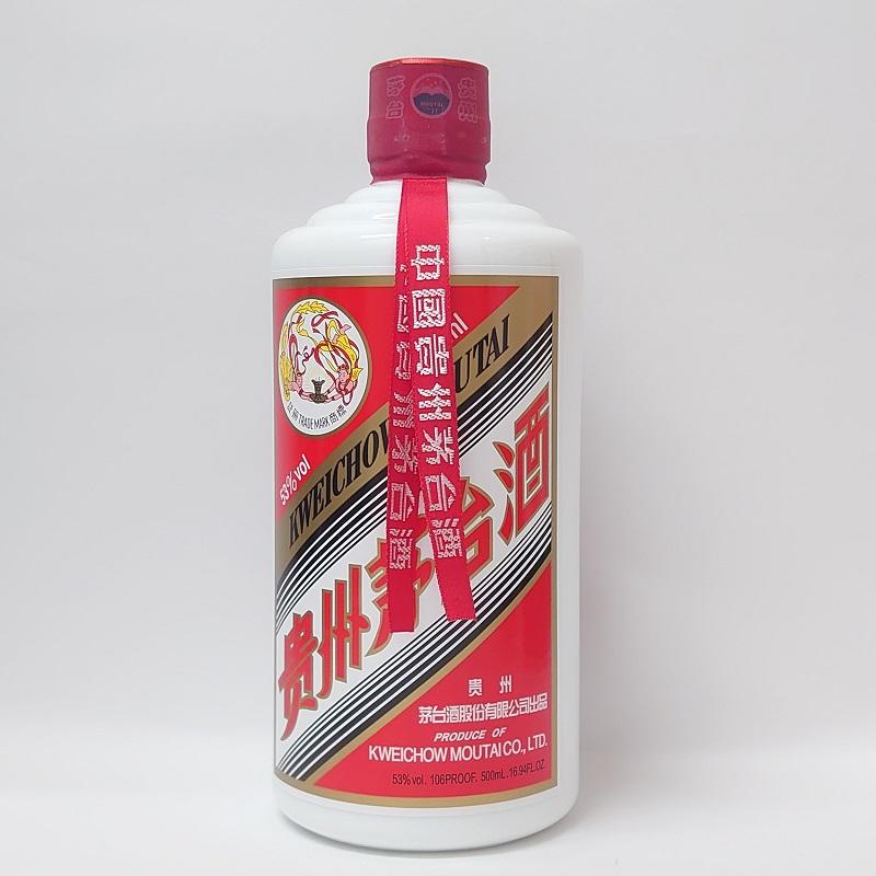 貴州茅台酒 天女ラベル 2021年 箱付 正規品 白酒 2021/4/21製造 53