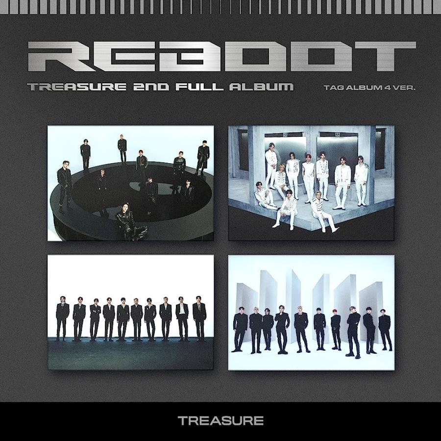 TREASURE 公式グッズ REBOOT 2ND FULL ALBUM YG TAG VER アルバム