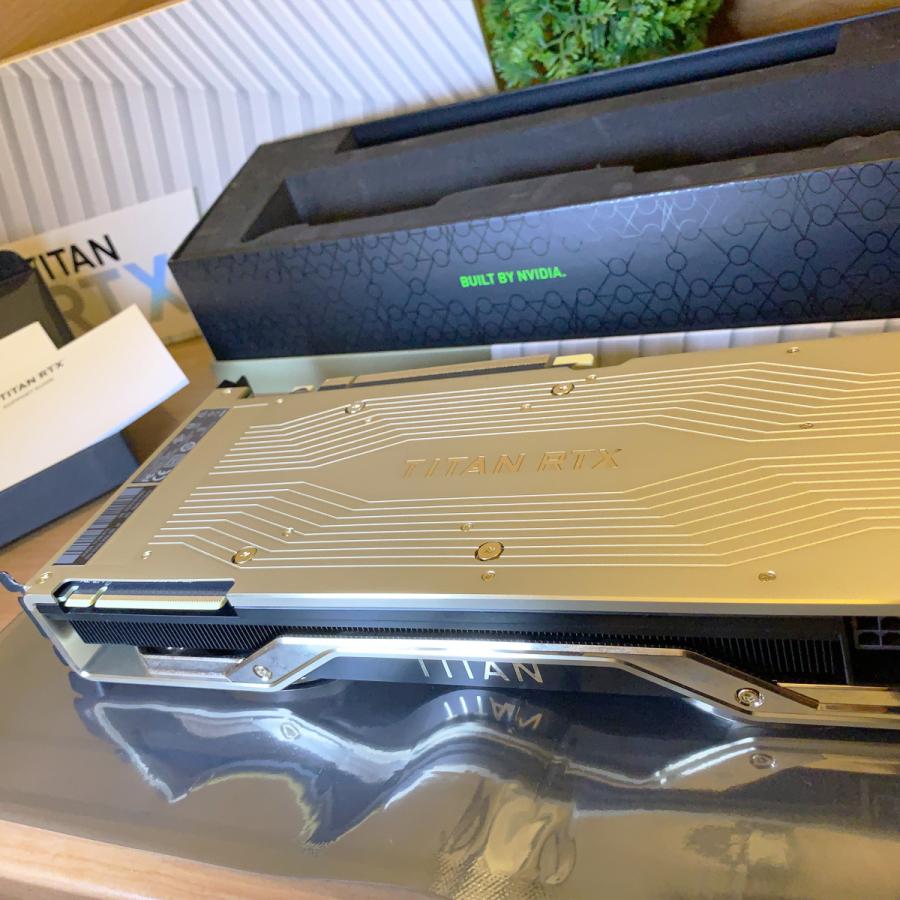 中古】グラフィックボード NVIDIA TITAN RTX PCIExp 24GB GDDR6 全国