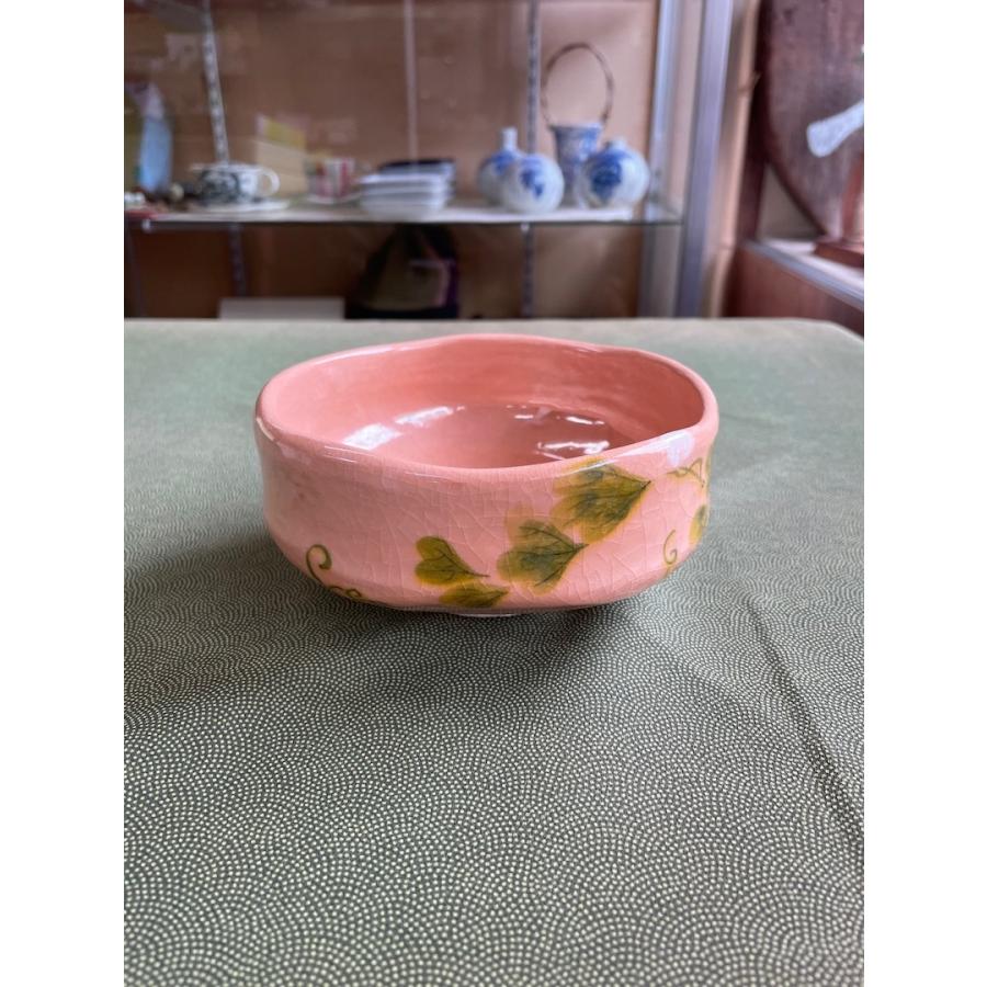 赤楽 平茶碗 夕顔の絵 伊東桂楽 共箱あり : 明芳園茶舗 - 通販 - Yahoo