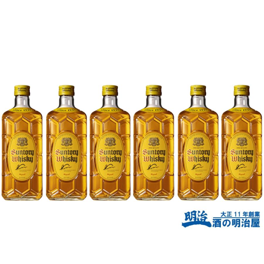 サントリー ウイスキー 角瓶 700ml 6本セット 【公式通販】