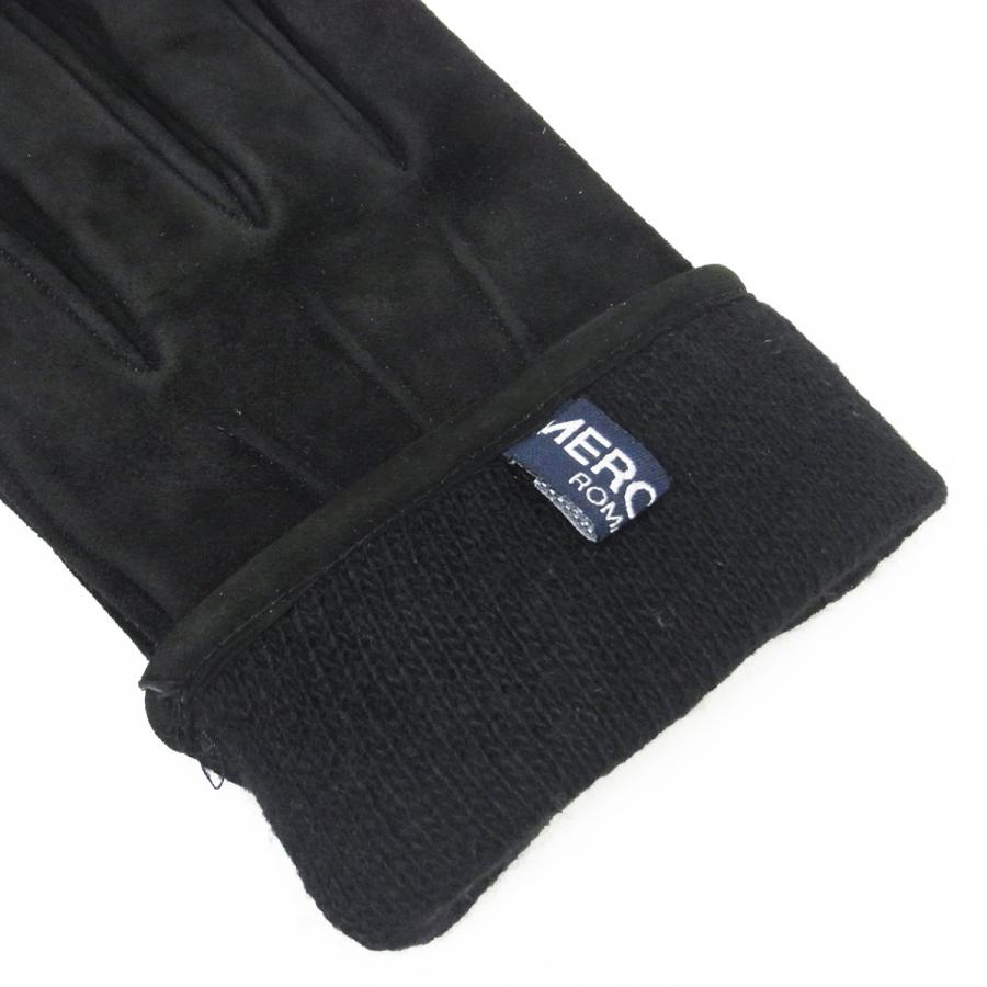 Merola（メローラ） 手袋 グローブ レザー メンズ 本革 カシミヤ