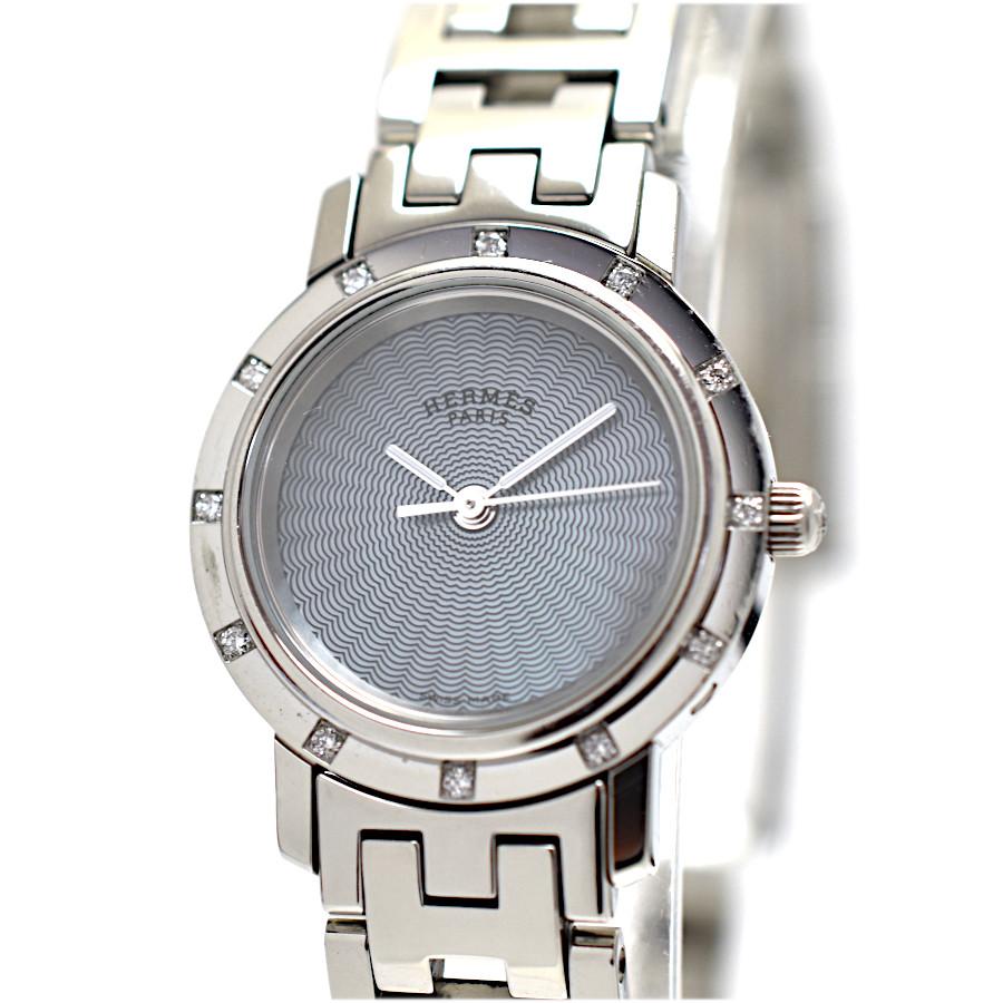 HERMES（エルメス） 腕時計 クリッパーナクレ 12Pダイヤモンド CL4.230