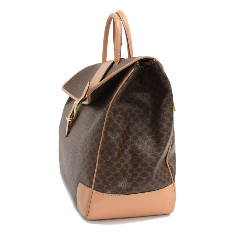 CELINE（セリーヌ） マカダム ラージ ハンドバッグ トラベルバッグ