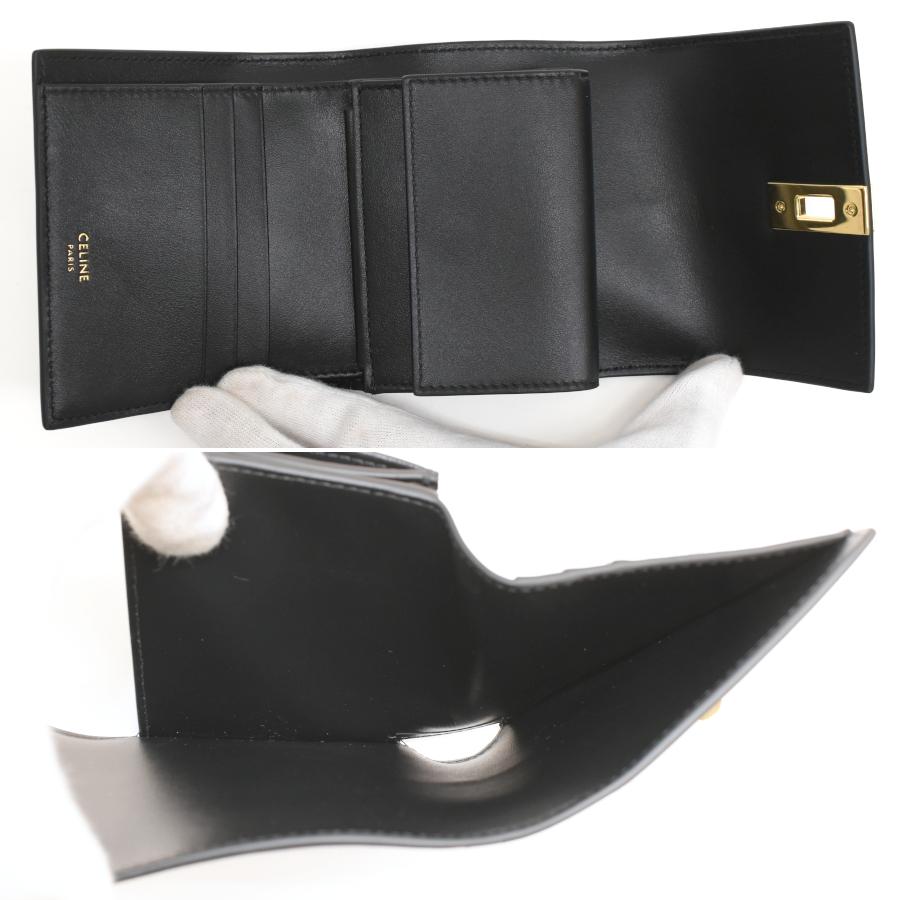 16（CELINE） セリーヌ スモール トリフォールドウォレット 16 セーズ