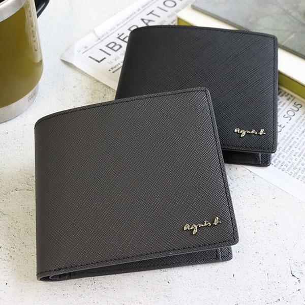 agnes b.（アニエスベー） 財布 二つ折り財布 メンズ MH18-01
