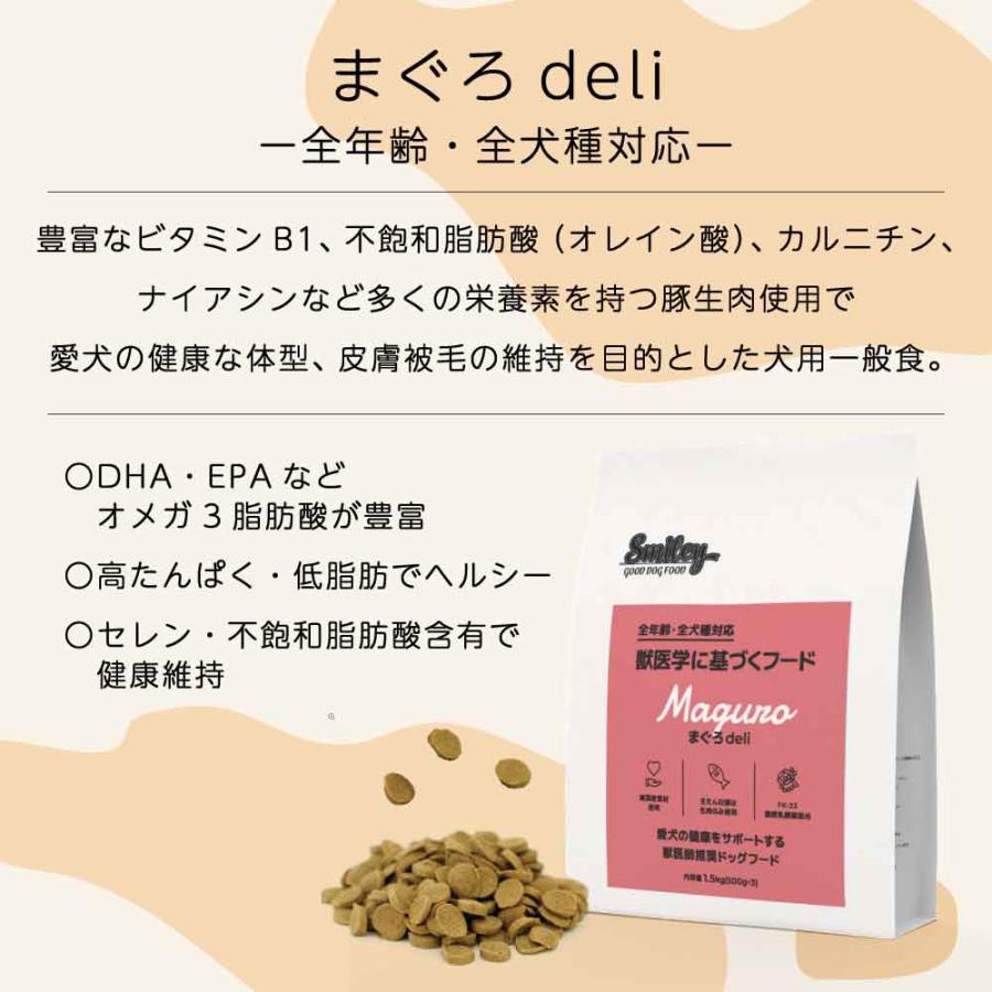 Smiley スマイリー まぐろdeli 5kg ドッグフード 無添加 国産 一般食
