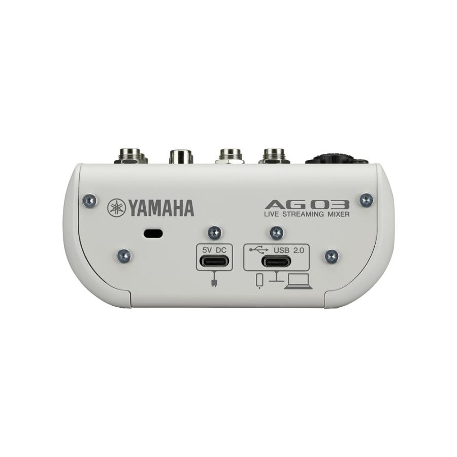 YAMAHA（ヤマハ） AG03 mk2 WH (コンデンサーマイク/白色マイク