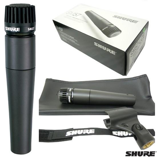 SHURE（シュア） SHURE SM57-LCE ダイナミック型マイクロフォン : 楽器