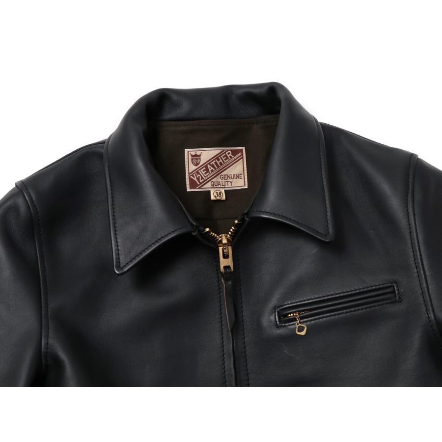 Y'2 LEATHER ワイツーレザー SUMI DYED HORSE SINGLE RIDERS スミ