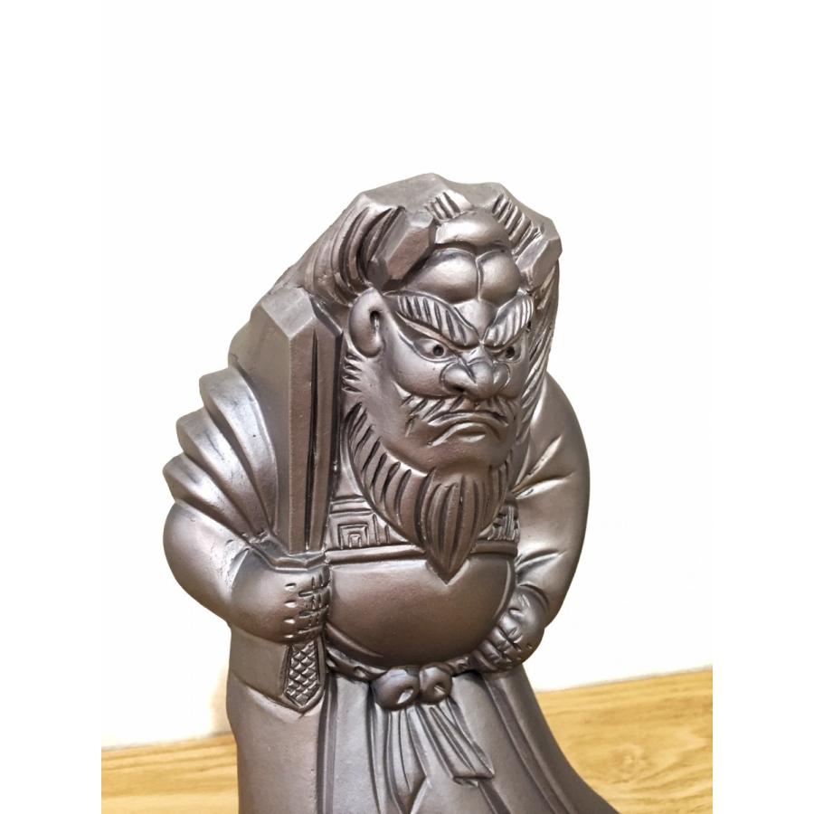 鍾馗様 中 いぶし瓦 : MA by So Shi Te - 通販 - Yahoo!ショッピング