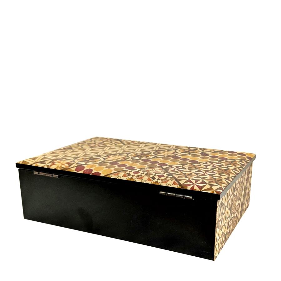 箱根寄木細工 7寸小物入れ 小寄木 アクセサリーボックス : MA by So