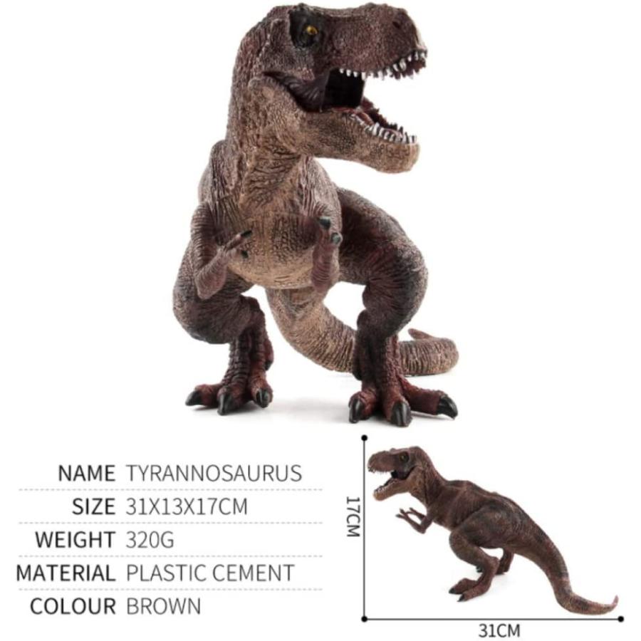 SanDoll 「ティラノサウルス」恐竜 フィギュア リアル 模型 ジュラ紀