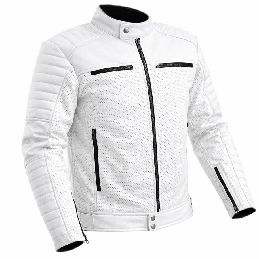 春夏 激シブ パンチングメッシュ完全防備ホワイト UKシングル