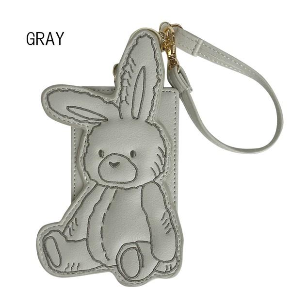 ツキ MCM ウサギデザイン パスポートケース MCM エムシーエム