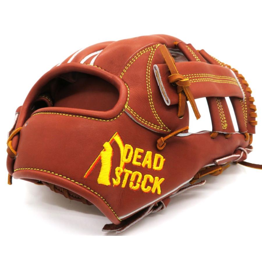 硬式グラブ DEADSTOCK デッドストック 内野手用 クロスウェブ 直刺繍