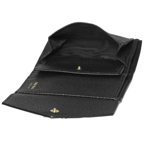 miu miu（ミュウミュウ） 財布 三つ折り財布 スモール レザー