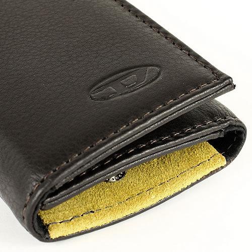 DIESEL（ディーゼル） キーケース 6連 キーリング メンズ レザー 本革