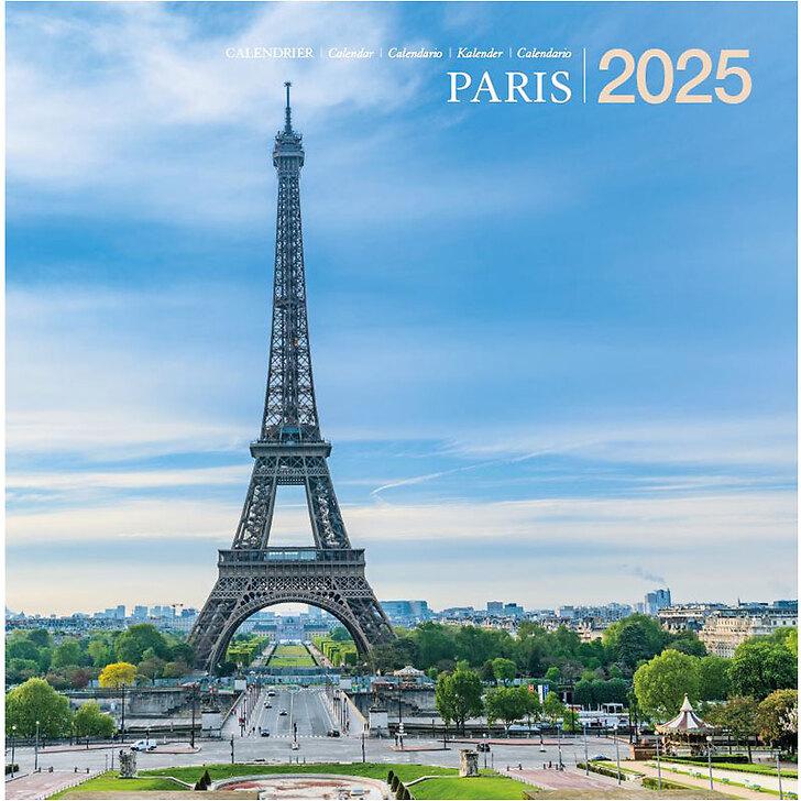 フランスカレンダー パリ 2025年- France Calendar Paris 2025