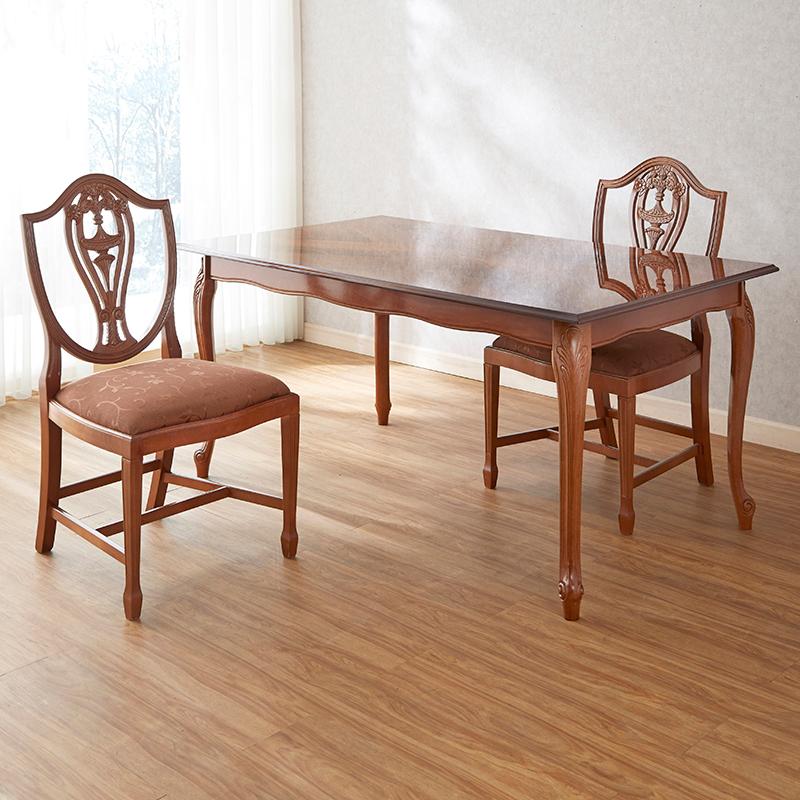 イタリア製 象嵌ダイニングテーブル 長方形 幅150cm/ イタリア