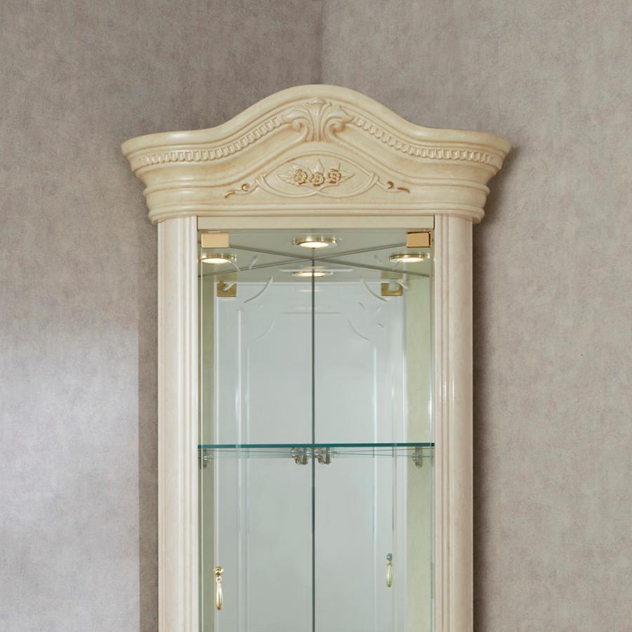 サルタレッリ アマルフィ コーナーキャビネット (食器棚 飾り棚