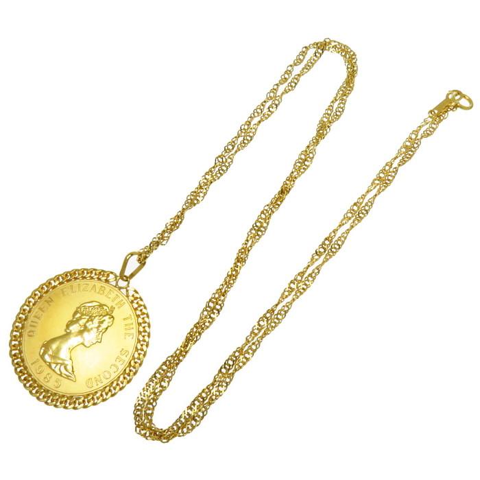 1985年 エリザベス2世 ケネディ ペンダントヘッド 1985年 エリザベス2