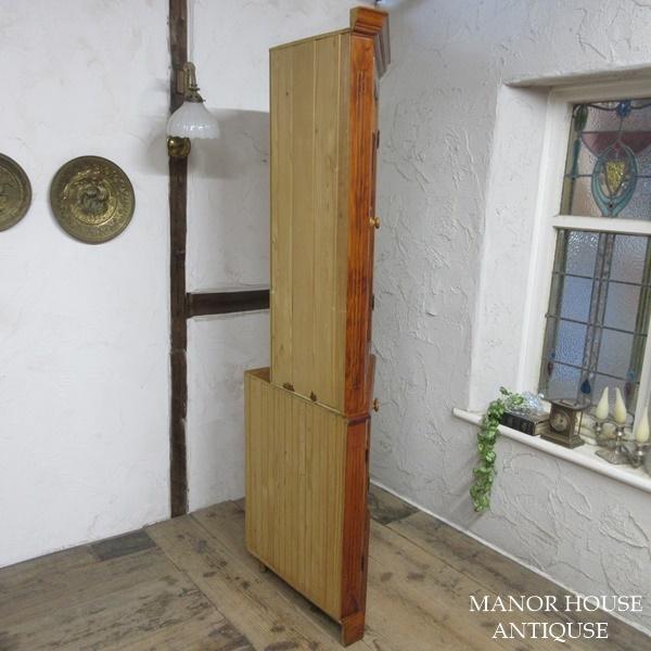 イギリス アンティーク 家具 イタリア製 コーナーキャビネット 飾り棚